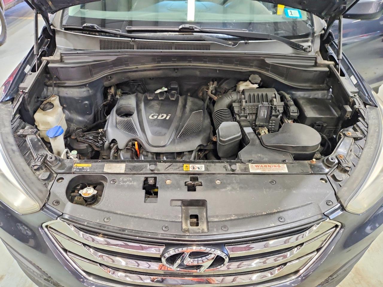 2013 Hyundai Santa Fe Sport 2.4l Blue vin: 5XYZT3LBXDG026389