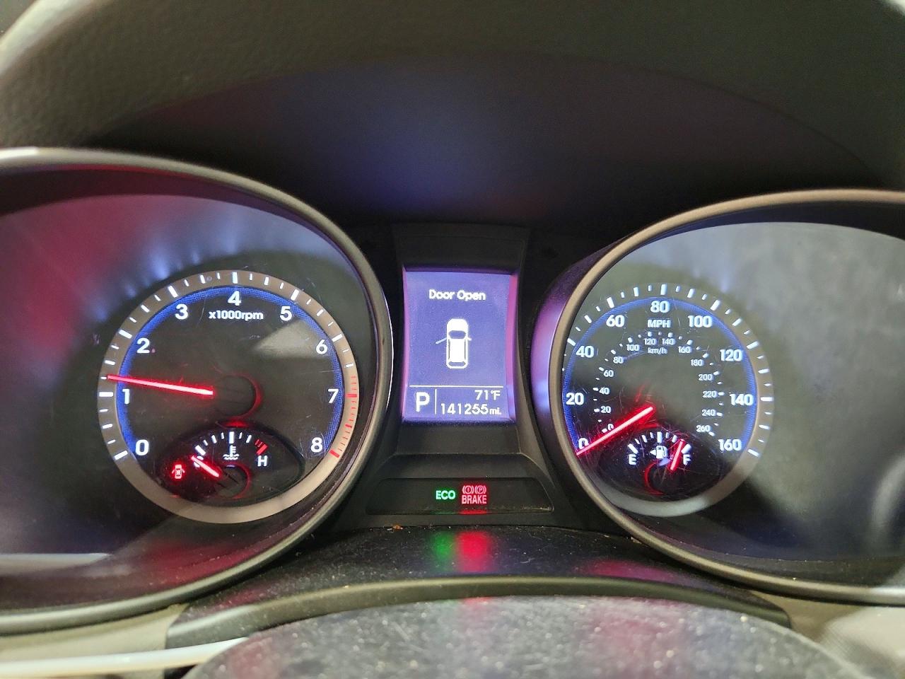 2013 Hyundai Santa Fe Sport 2.4l Blue vin: 5XYZT3LBXDG026389
