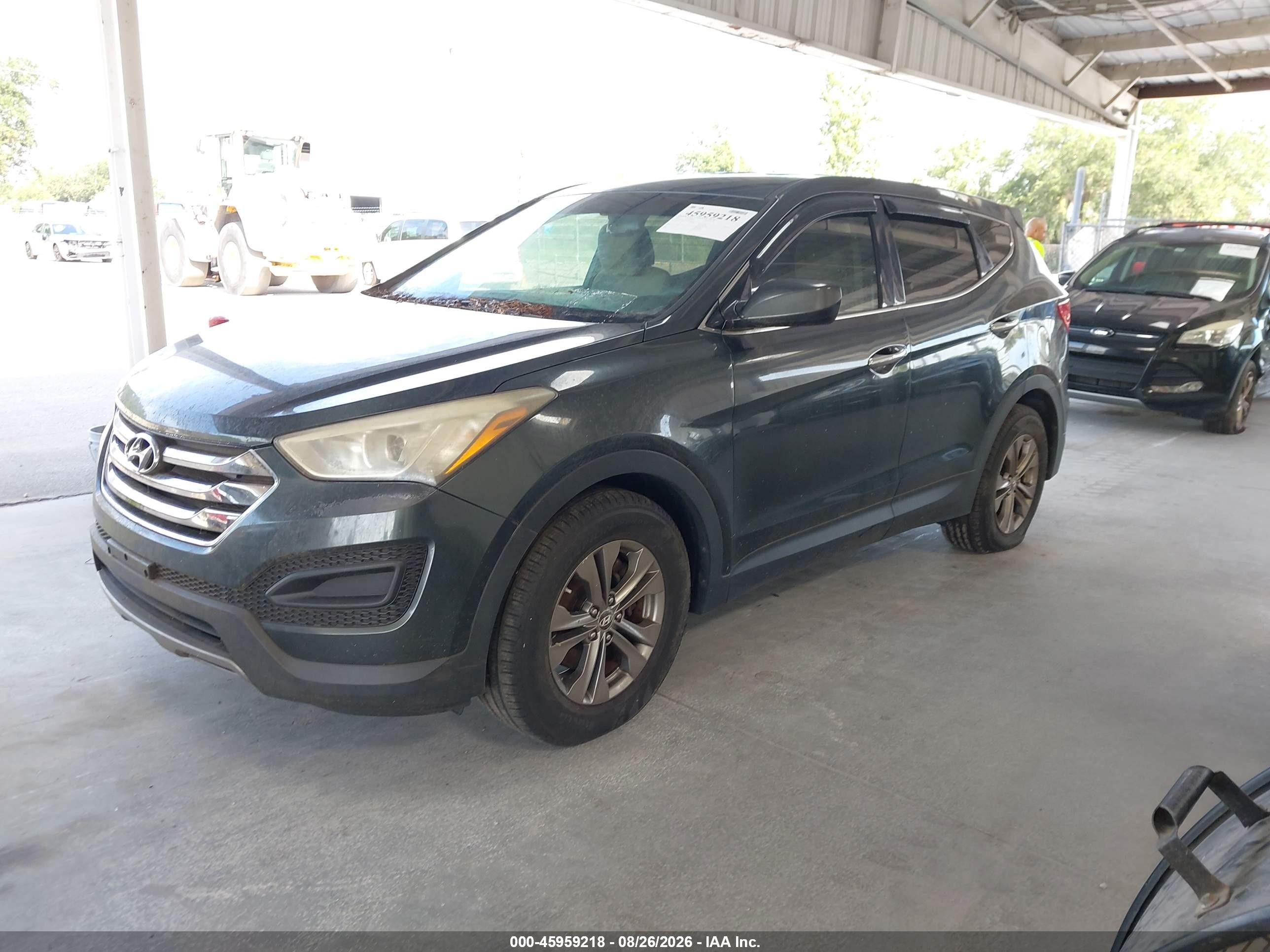 2013 Hyundai Santa Fe Sport Black vin: 5XYZT3LBXDG052913