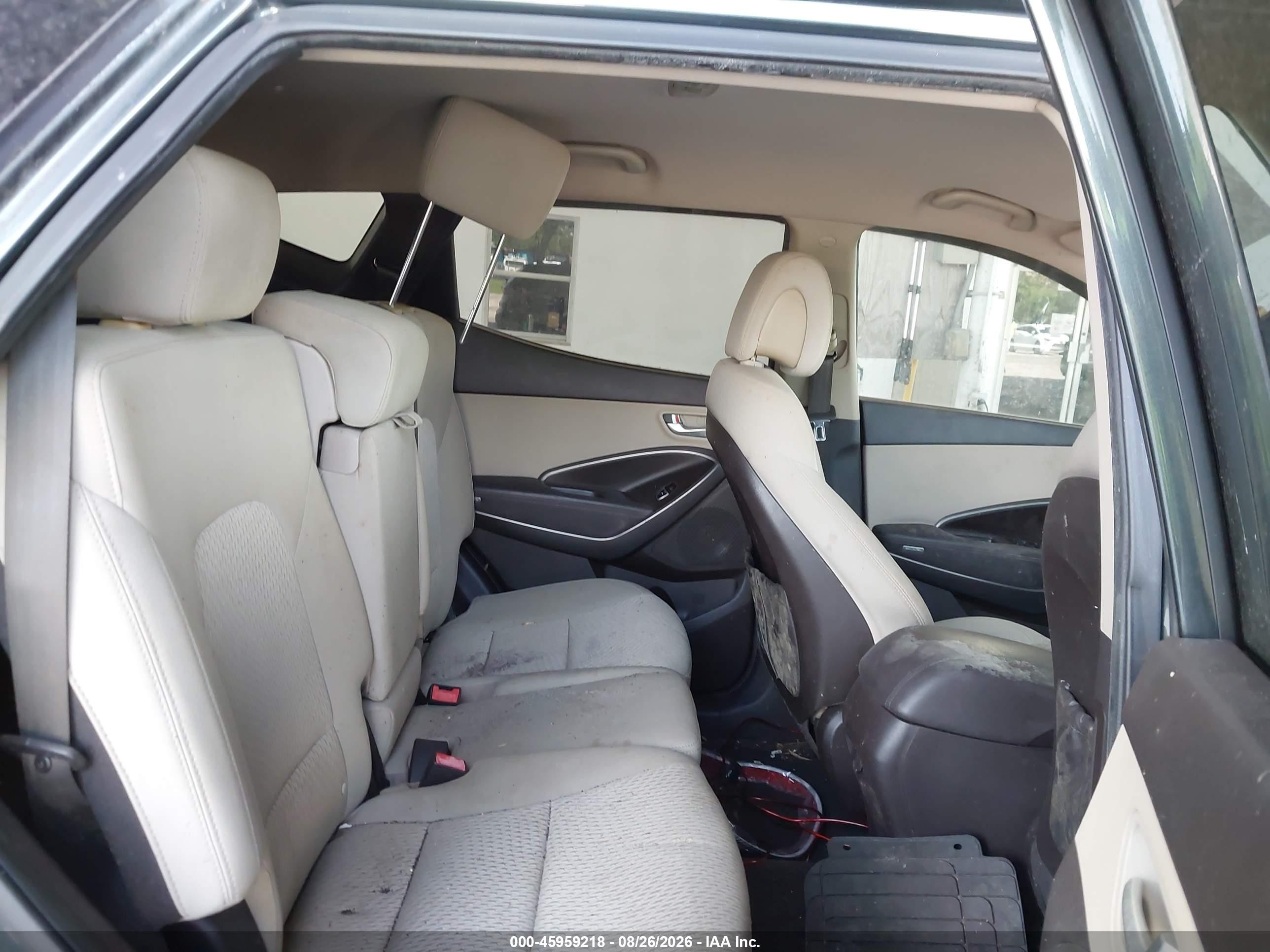 2013 Hyundai Santa Fe Sport Black vin: 5XYZT3LBXDG052913