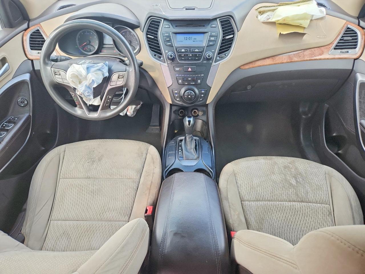 2014 Hyundai Santa Fe Sport 2.4l White vin: 5XYZT3LBXEG184961