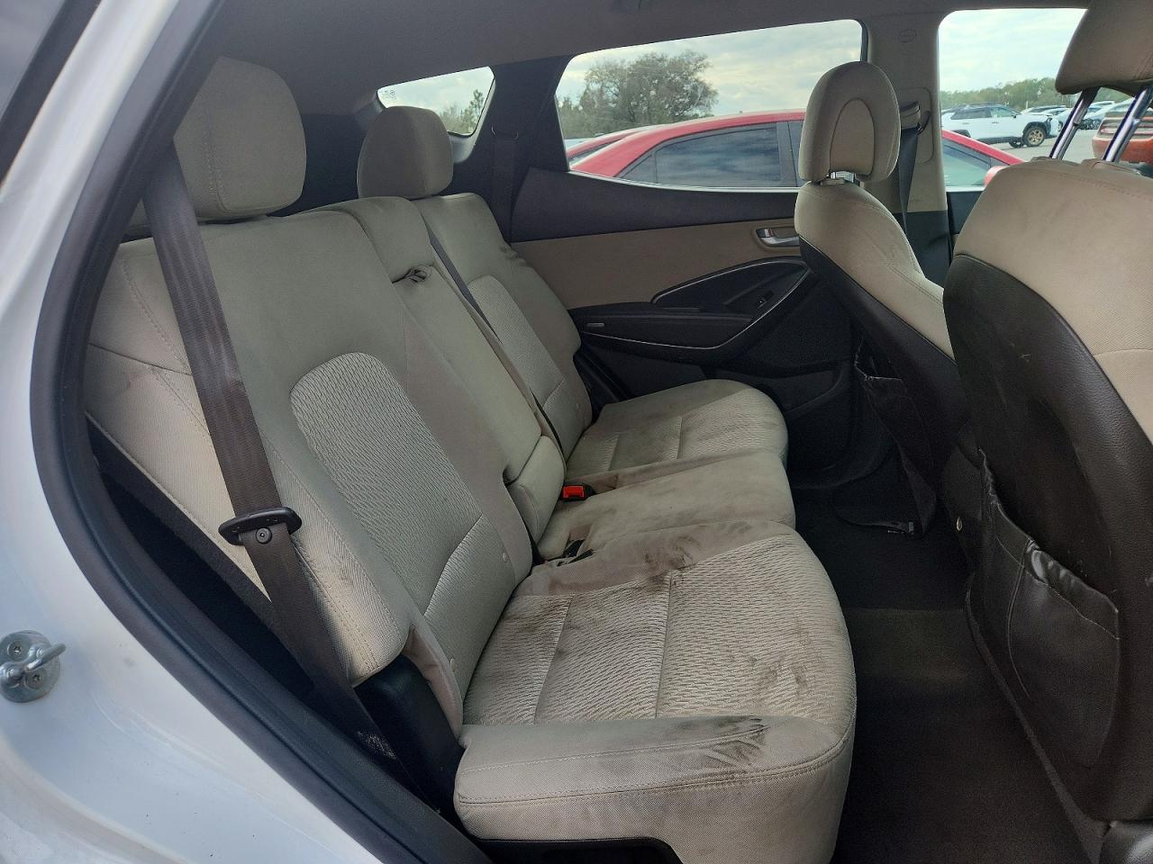 2014 Hyundai Santa Fe Sport 2.4l White vin: 5XYZT3LBXEG184961