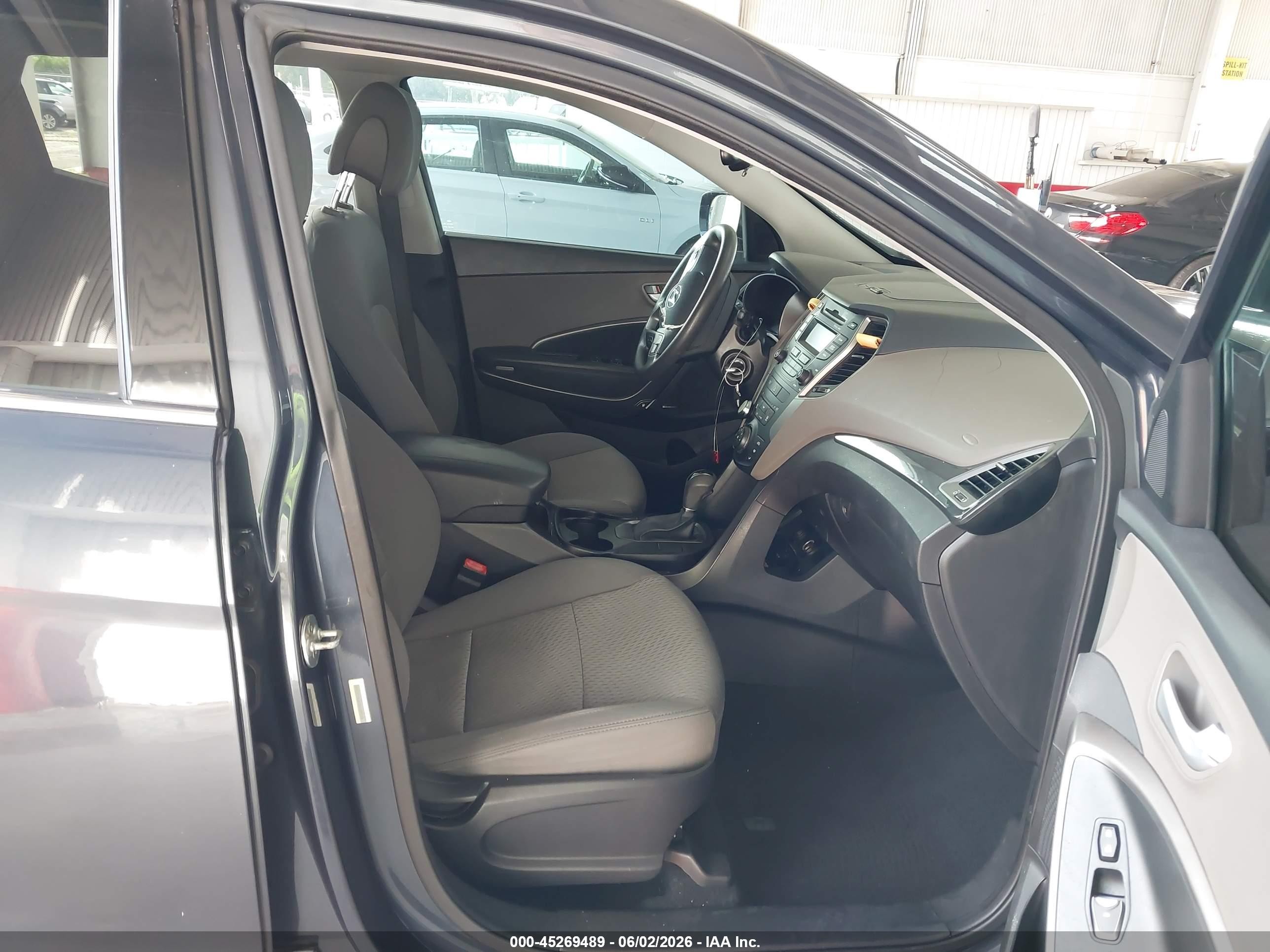 2014 Hyundai Santa Fe Sport 2.4l Blue vin: 5XYZT3LBXEG189156