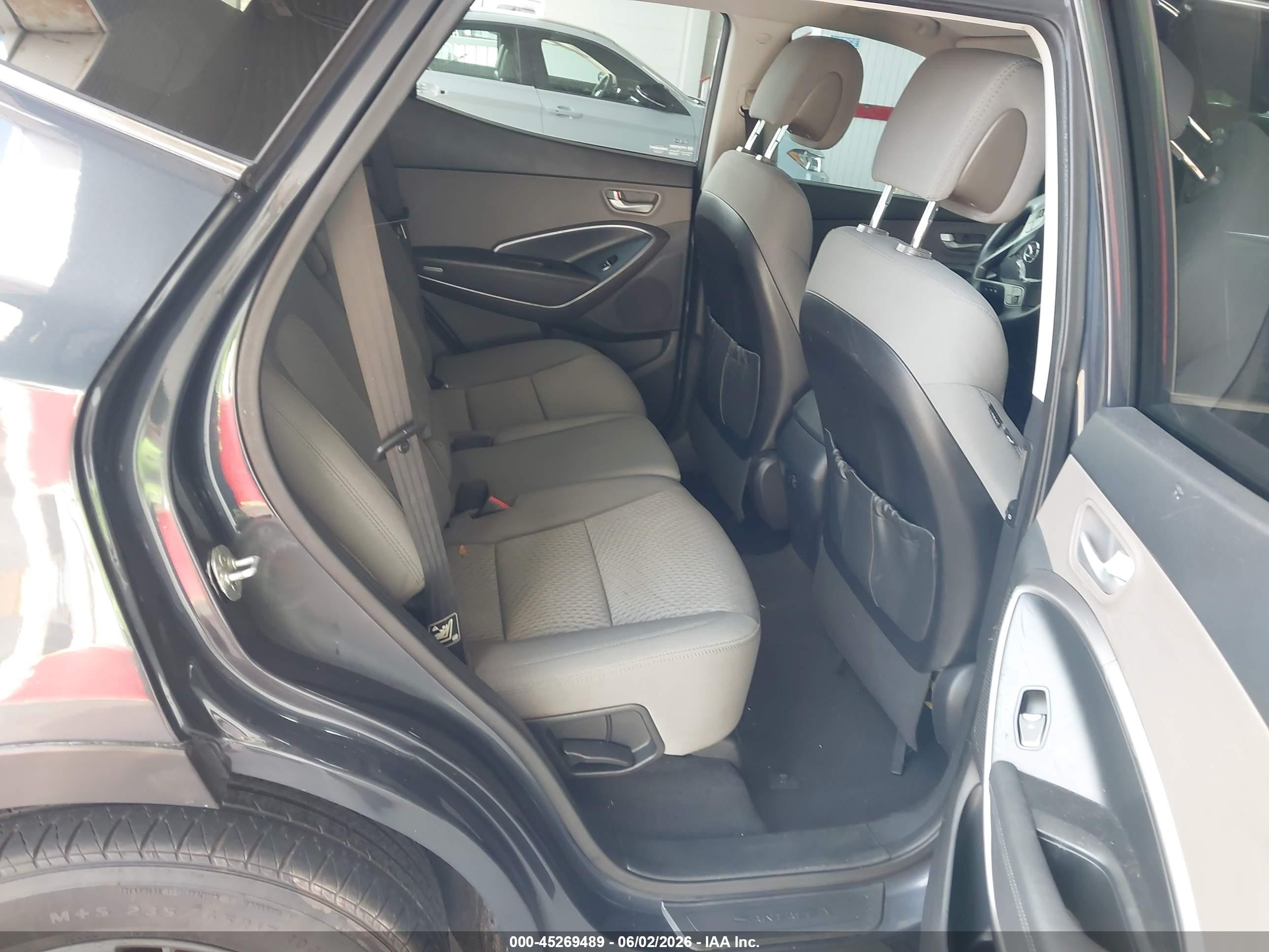 2014 Hyundai Santa Fe Sport 2.4l Blue vin: 5XYZT3LBXEG189156