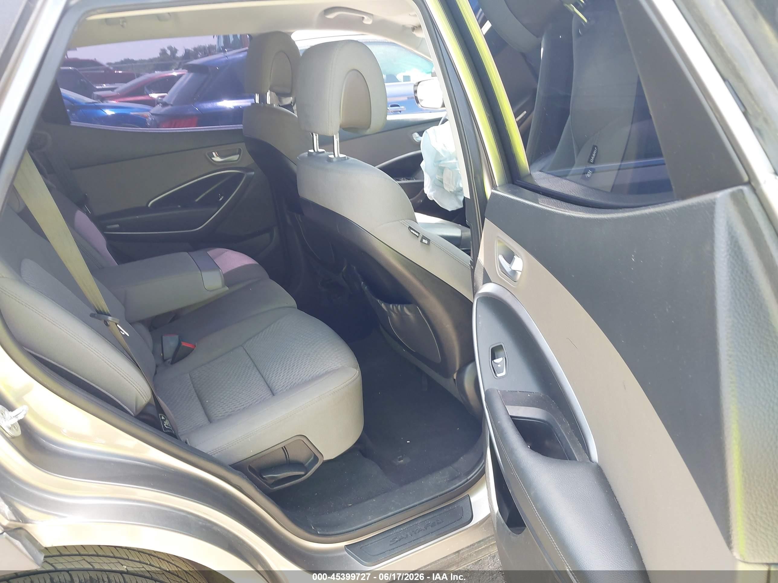 2014 Hyundai Santa Fe Sport 2.4l Серый vin: 5XYZT3LBXEG202519