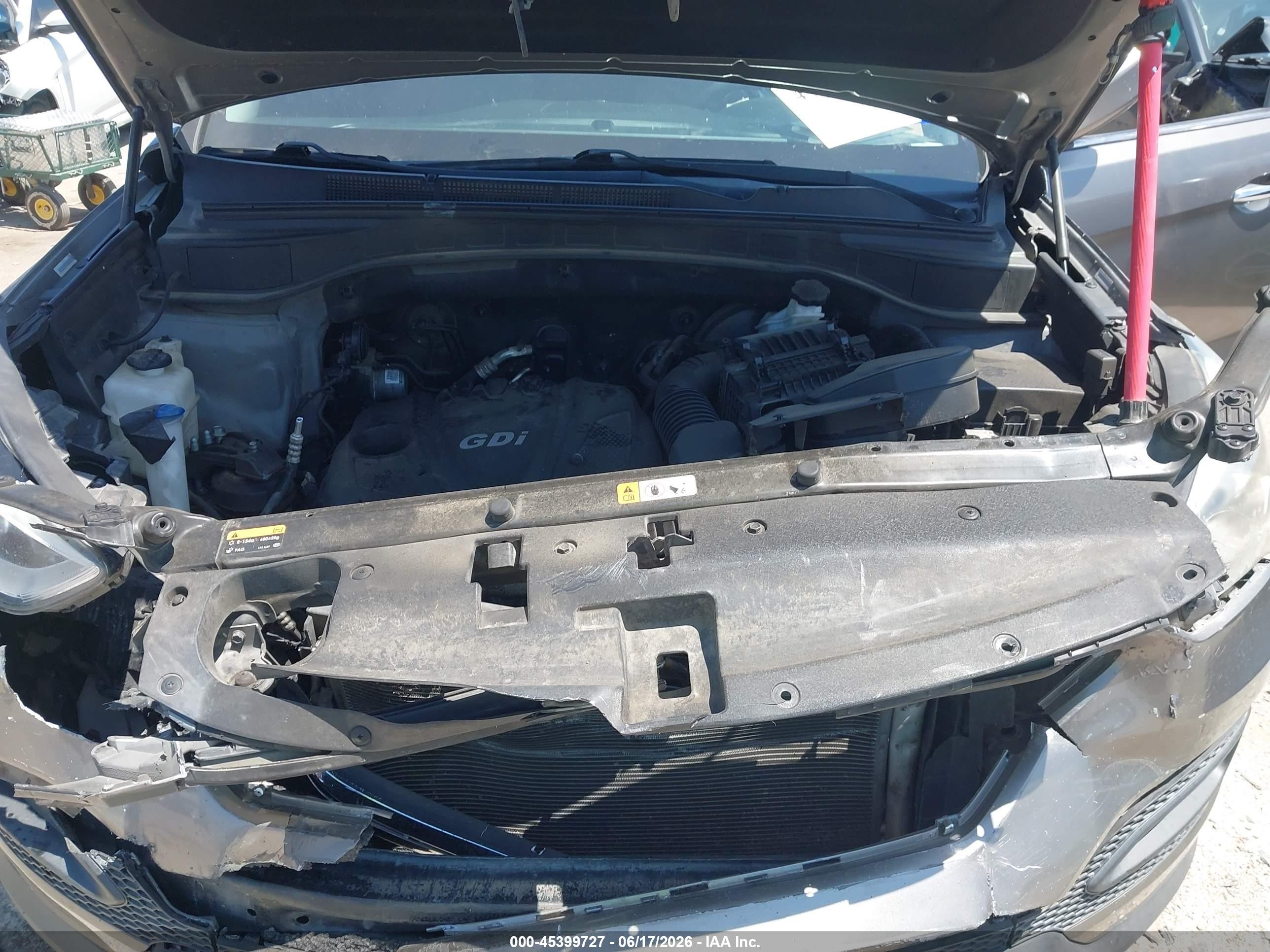 2014 Hyundai Santa Fe Sport 2.4l Серый vin: 5XYZT3LBXEG202519