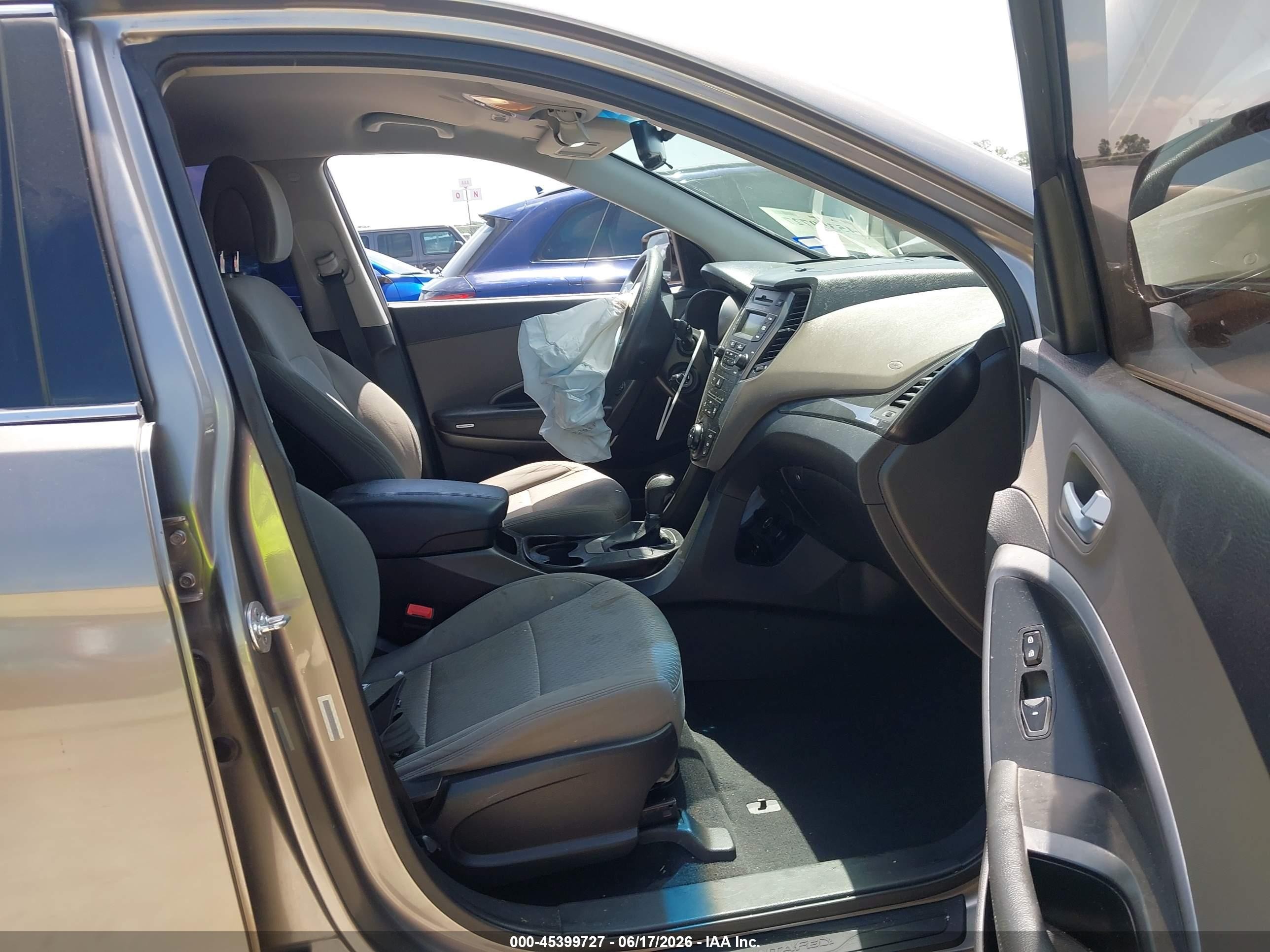 2014 Hyundai Santa Fe Sport 2.4l Серый vin: 5XYZT3LBXEG202519