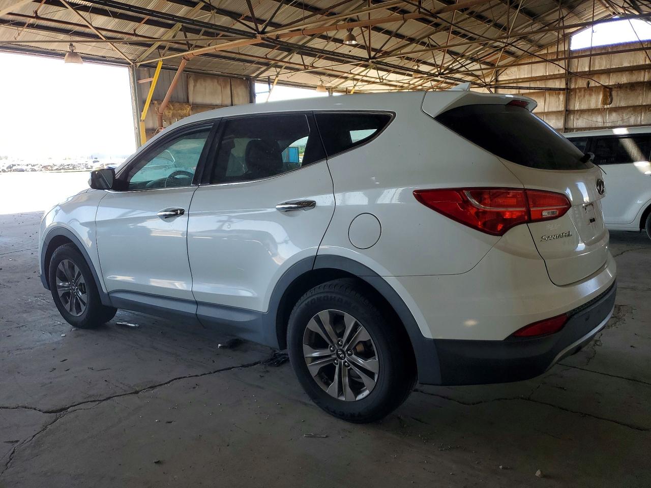 2015 Hyundai Santa Fe Sport 2.4l White vin: 5XYZT3LBXFG259966