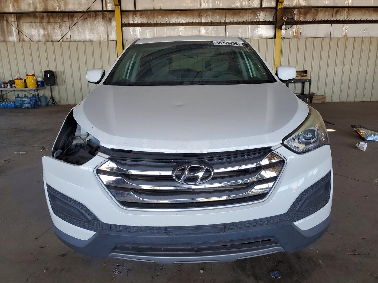 2015 Hyundai Santa Fe Sport 2.4l White vin: 5XYZT3LBXFG259966