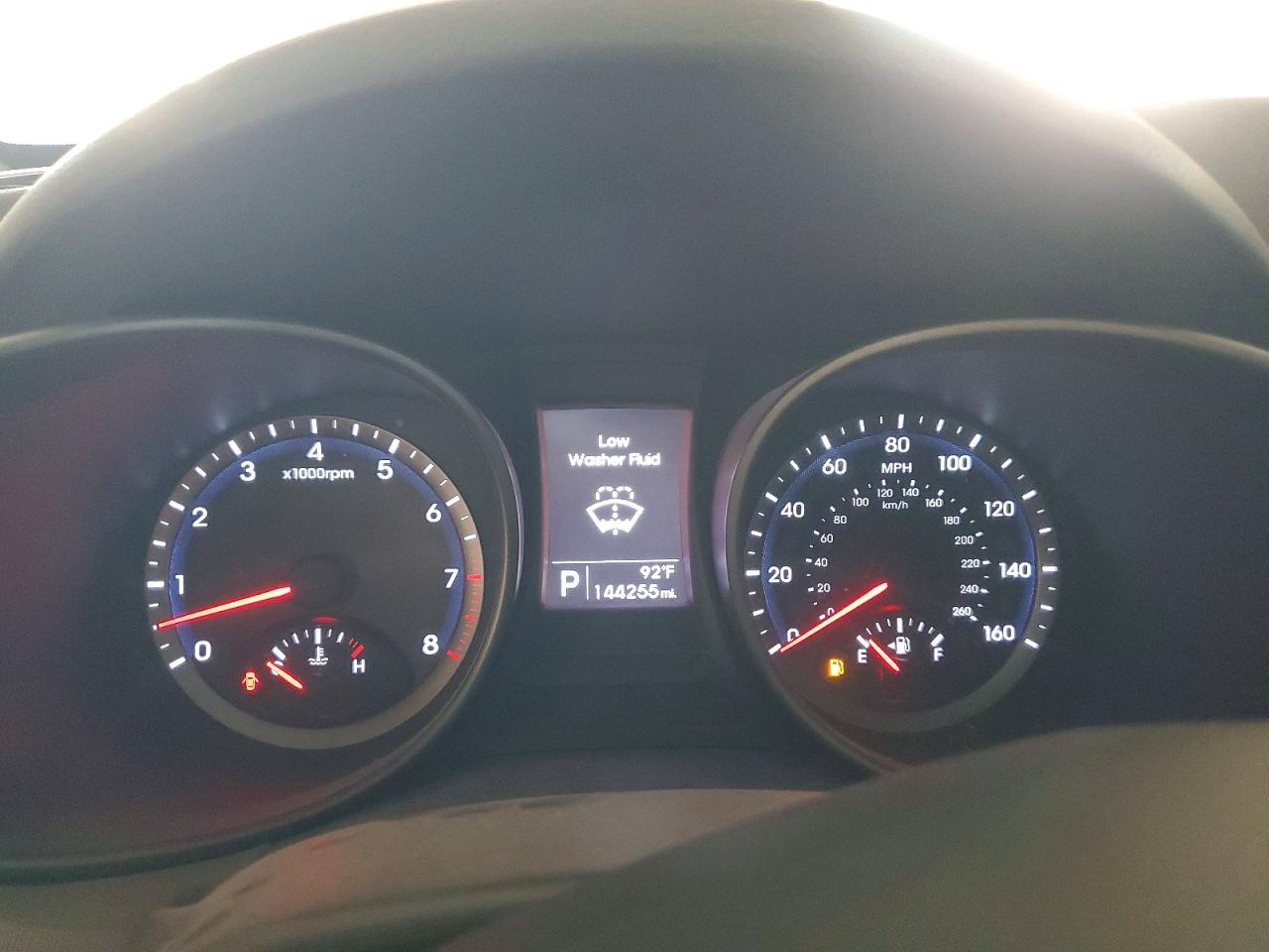 2015 Hyundai Santa Fe Sport 2.4l White vin: 5XYZT3LBXFG259966