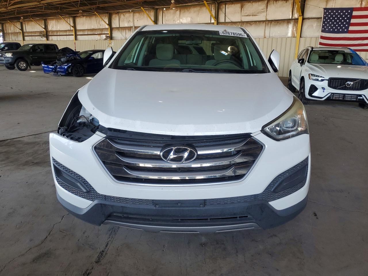 2015 Hyundai Santa Fe Sport 2.4l White vin: 5XYZT3LBXFG259966