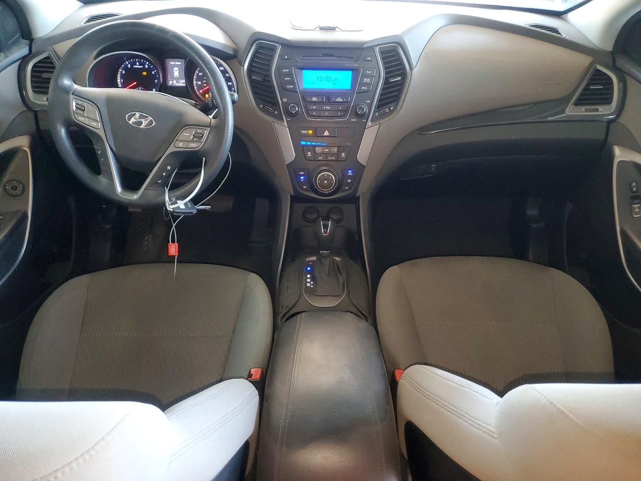 2015 Hyundai Santa Fe Sport 2.4l White vin: 5XYZT3LBXFG259966