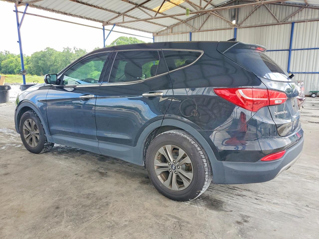 2015 Hyundai Santa Fe Sport 2.4l Black vin: 5XYZT3LBXFG271809