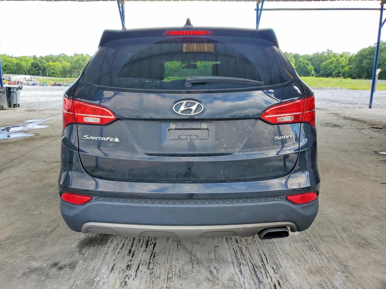 2015 Hyundai Santa Fe Sport 2.4l Black vin: 5XYZT3LBXFG271809