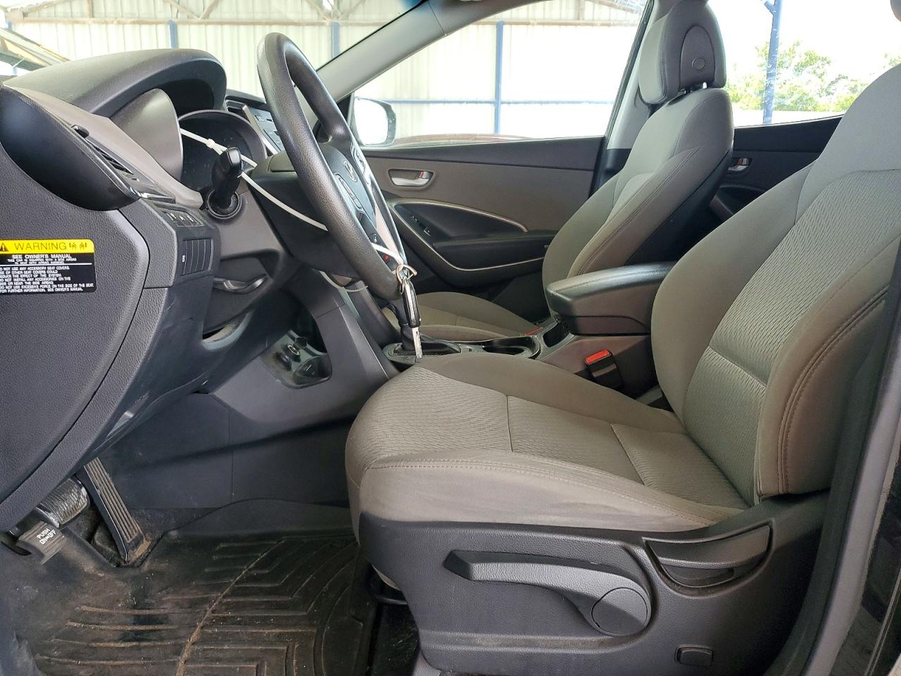 2015 Hyundai Santa Fe Sport 2.4l Black vin: 5XYZT3LBXFG271809
