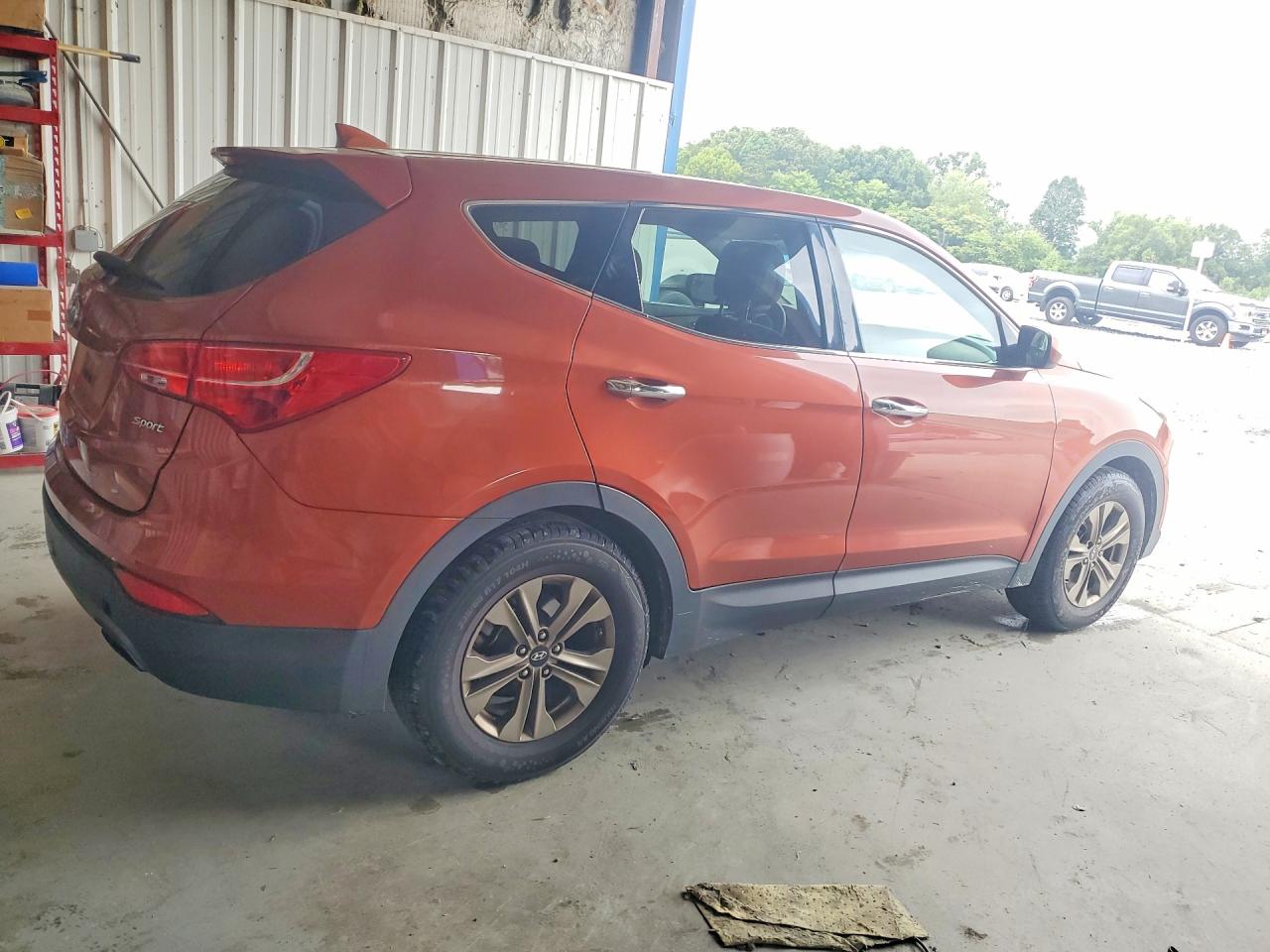 2015 Hyundai Santa Fe Sport 2.4l Orange vin: 5XYZT3LBXFG273222