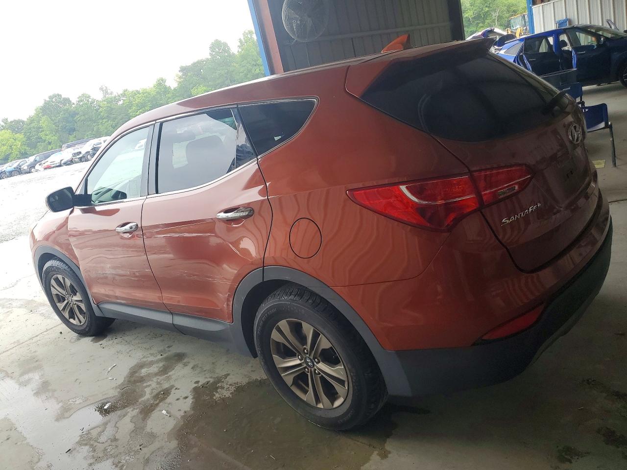 2015 Hyundai Santa Fe Sport 2.4l Orange vin: 5XYZT3LBXFG273222