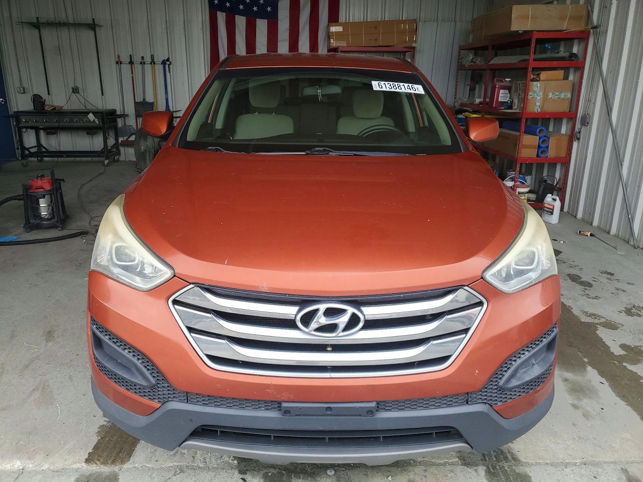 2015 Hyundai Santa Fe Sport 2.4l Orange vin: 5XYZT3LBXFG273222