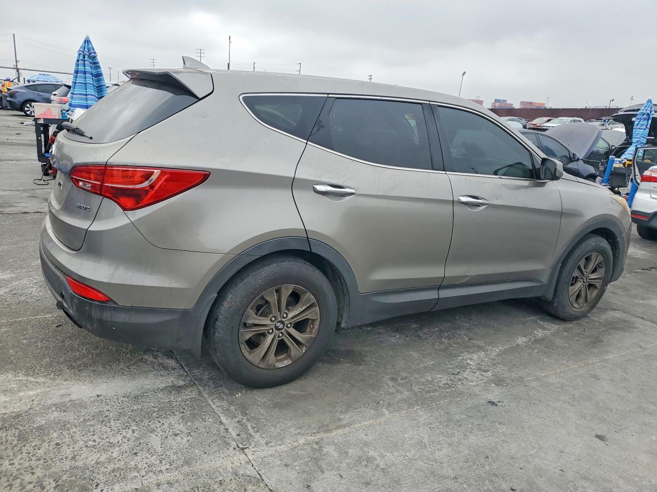 2015 Hyundai Santa Fe Sport 2.4l Gray vin: 5XYZT3LBXFG301701