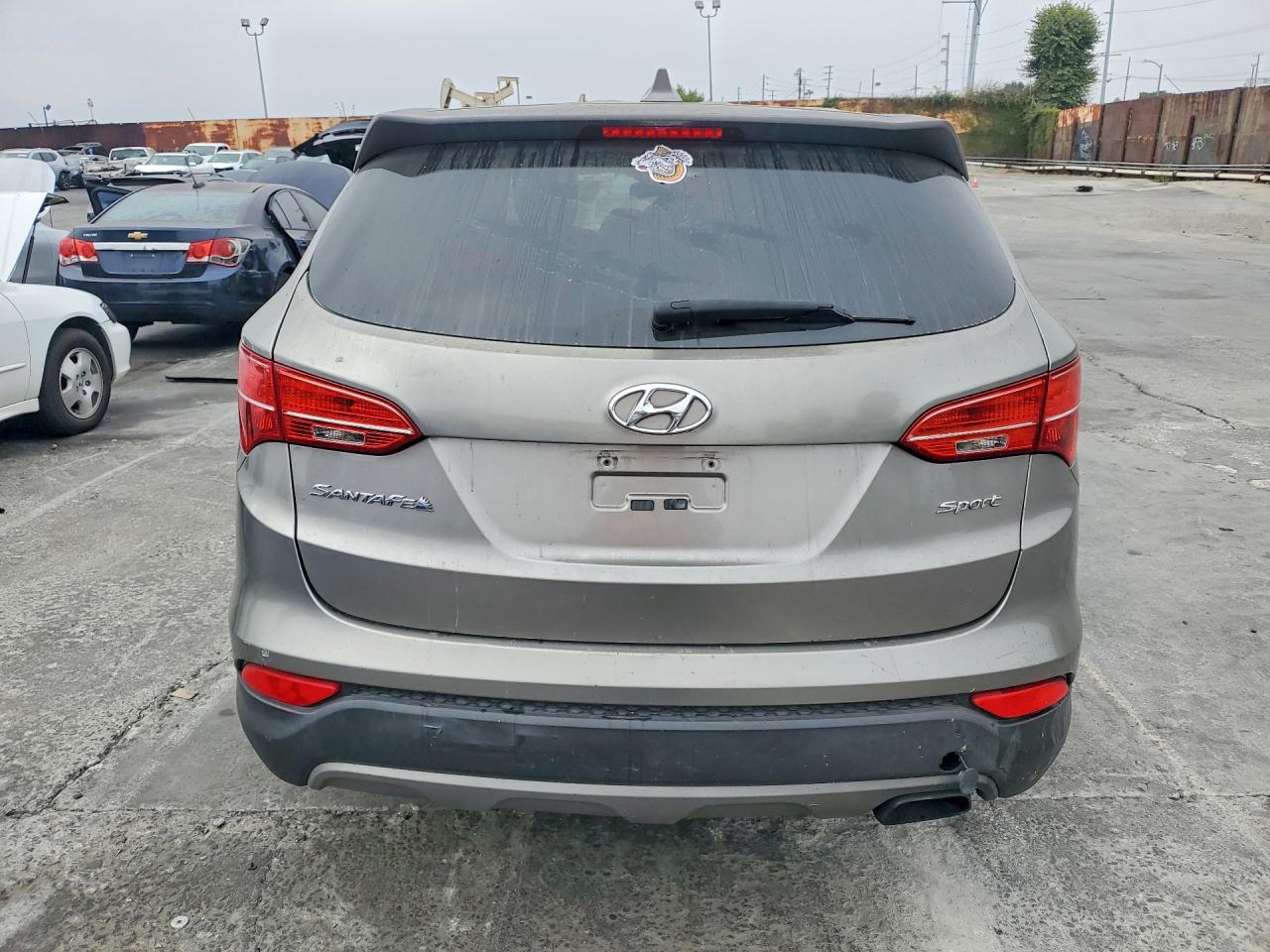 2015 Hyundai Santa Fe Sport 2.4l Gray vin: 5XYZT3LBXFG301701