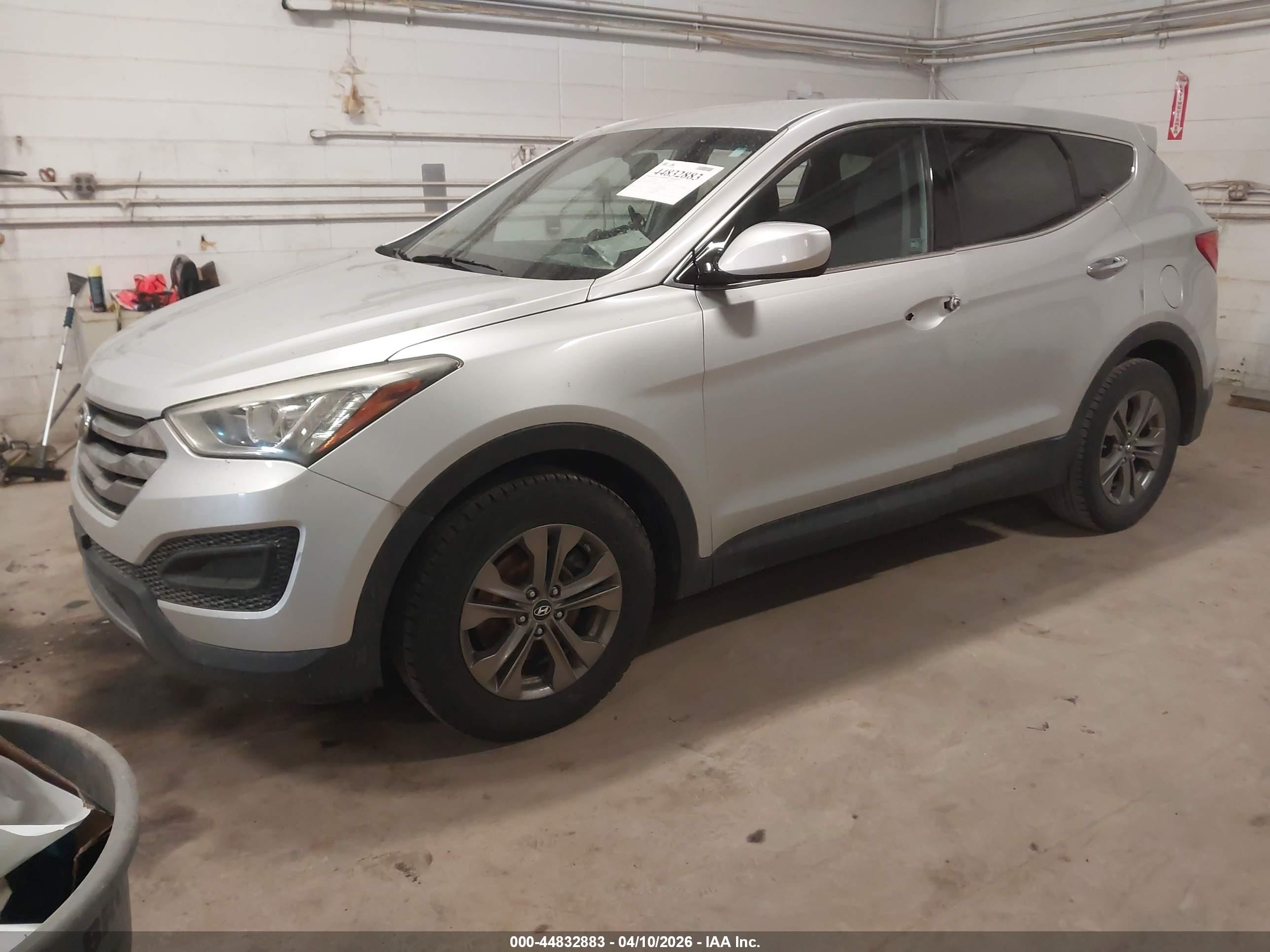 2013 Hyundai Santa Fe Sport Gray vin: 5XYZTDLB0DG060296