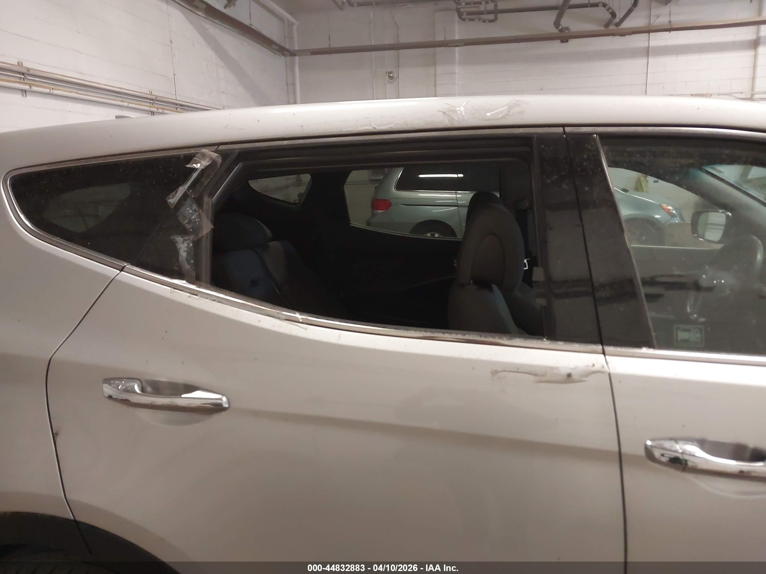 2013 Hyundai Santa Fe Sport Gray vin: 5XYZTDLB0DG060296