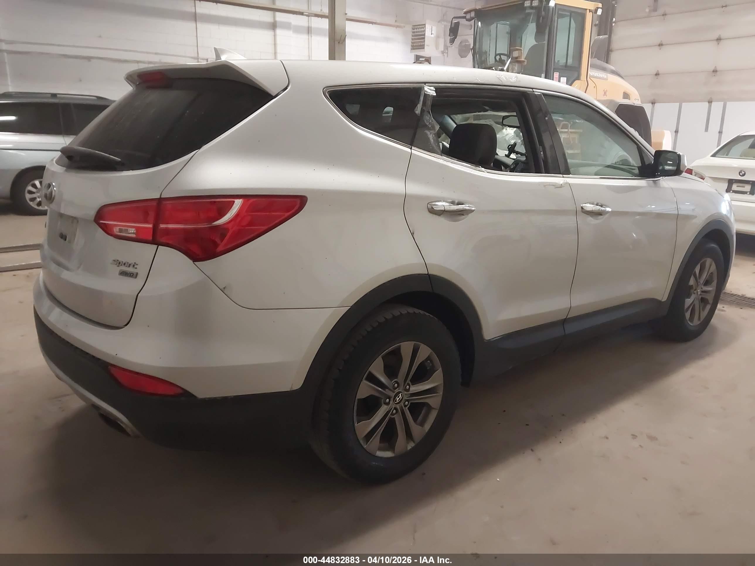 2013 Hyundai Santa Fe Sport Gray vin: 5XYZTDLB0DG060296