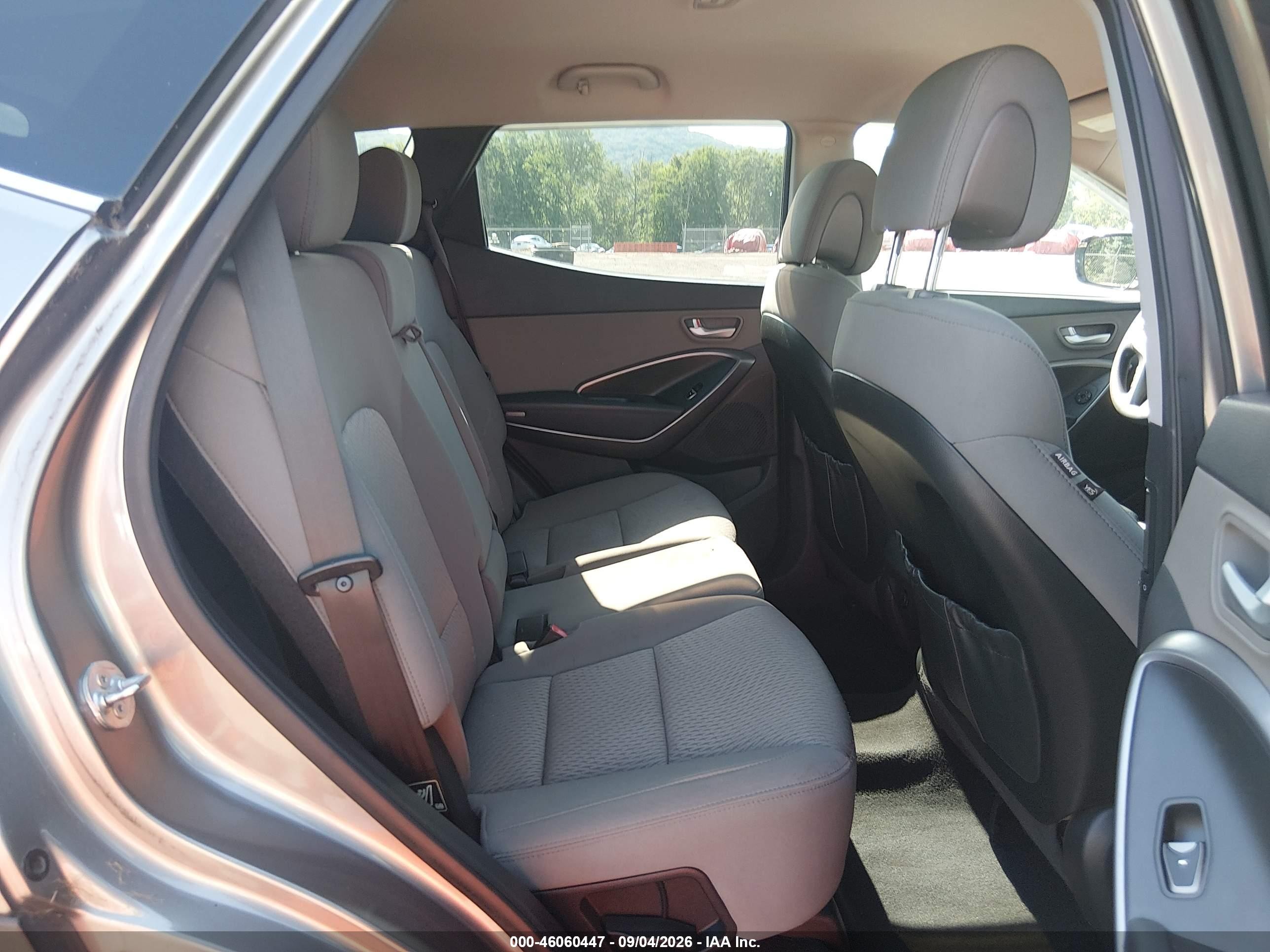 2014 Hyundai Santa Fe Sport 2.4l Gray vin: 5XYZTDLB0EG131692