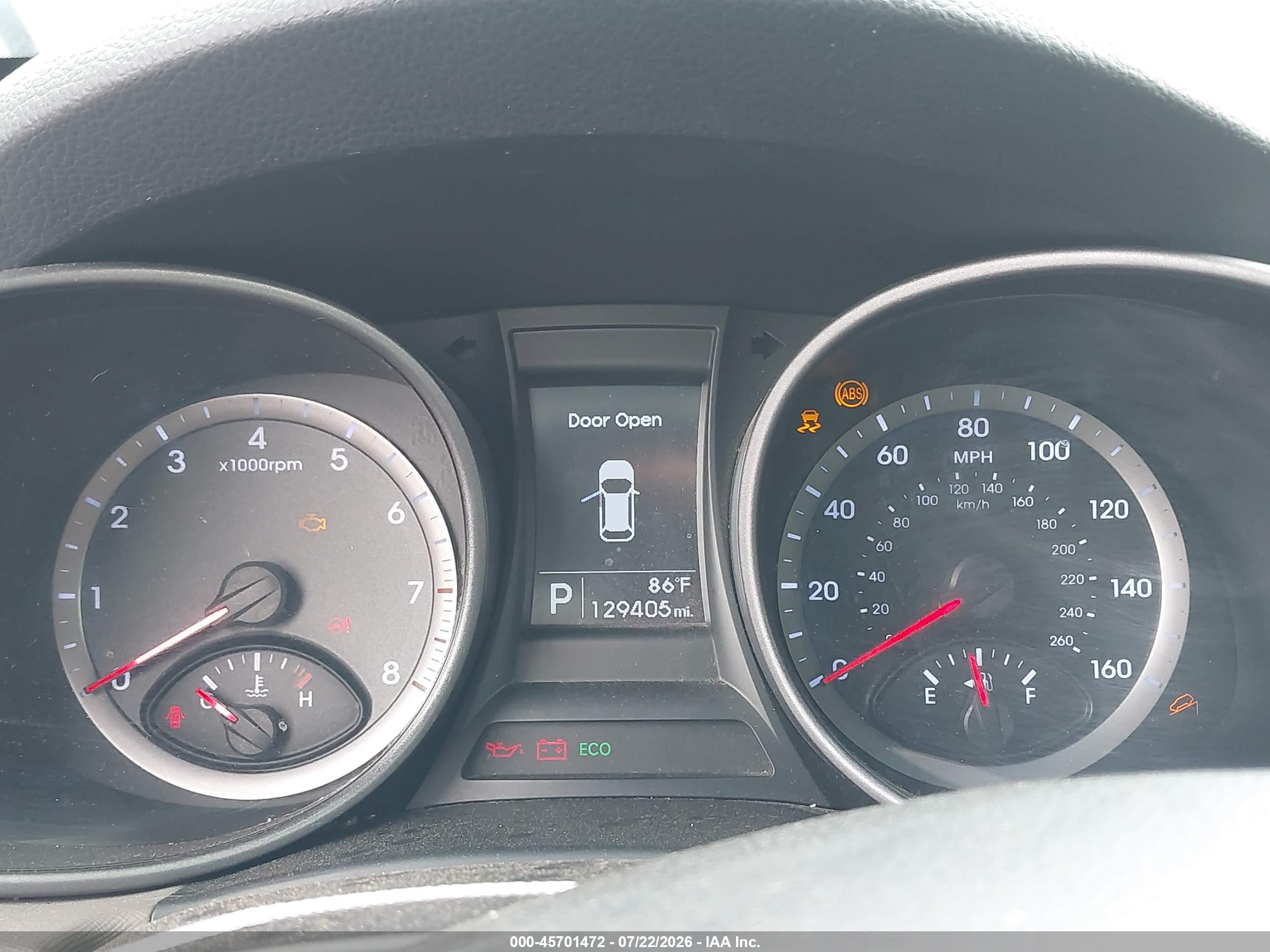 2014 Hyundai Santa Fe Sport 2.4l Gray vin: 5XYZTDLB0EG168404