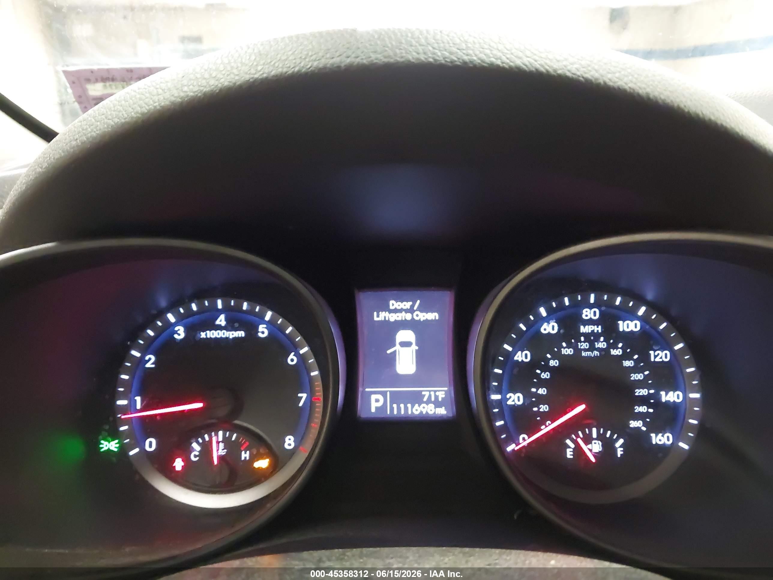 2015 Hyundai Santa Fe Sport 2.4l Черный vin: 5XYZTDLB0FG279939