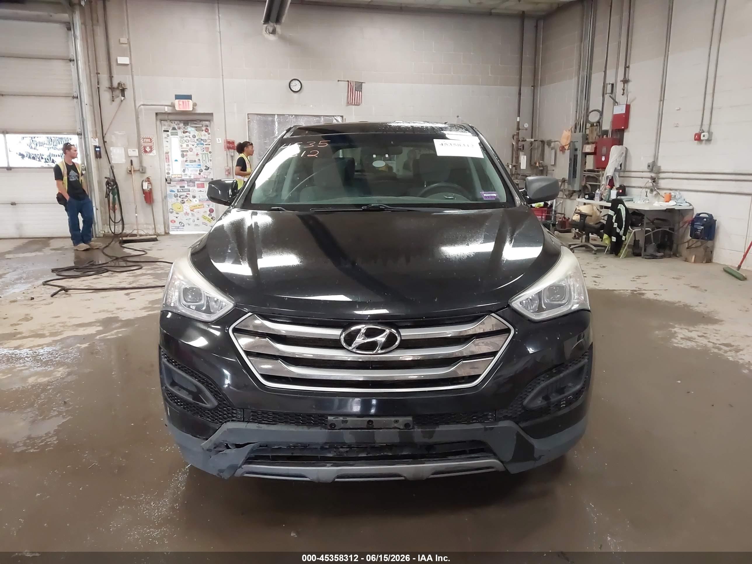 2015 Hyundai Santa Fe Sport 2.4l Черный vin: 5XYZTDLB0FG279939