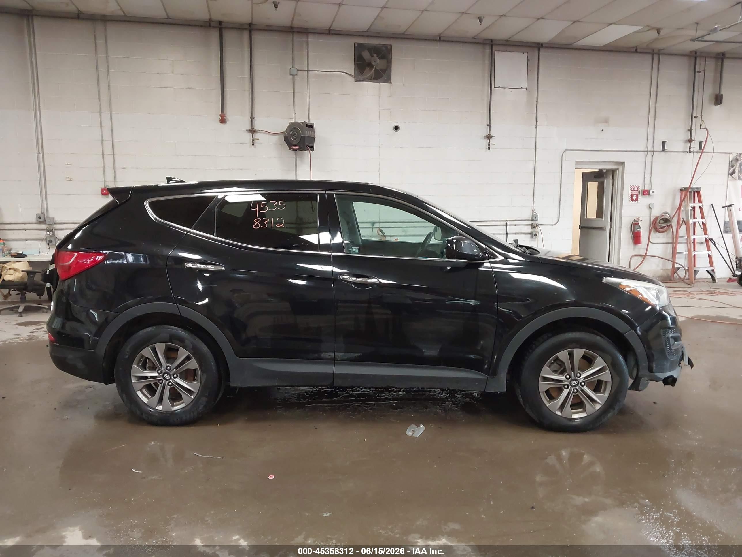 2015 Hyundai Santa Fe Sport 2.4l Черный vin: 5XYZTDLB0FG279939