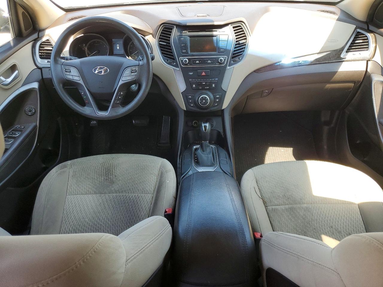 2017 Hyundai Santa Fe Sport 2.4l Blue vin: 5XYZTDLB0HG481456
