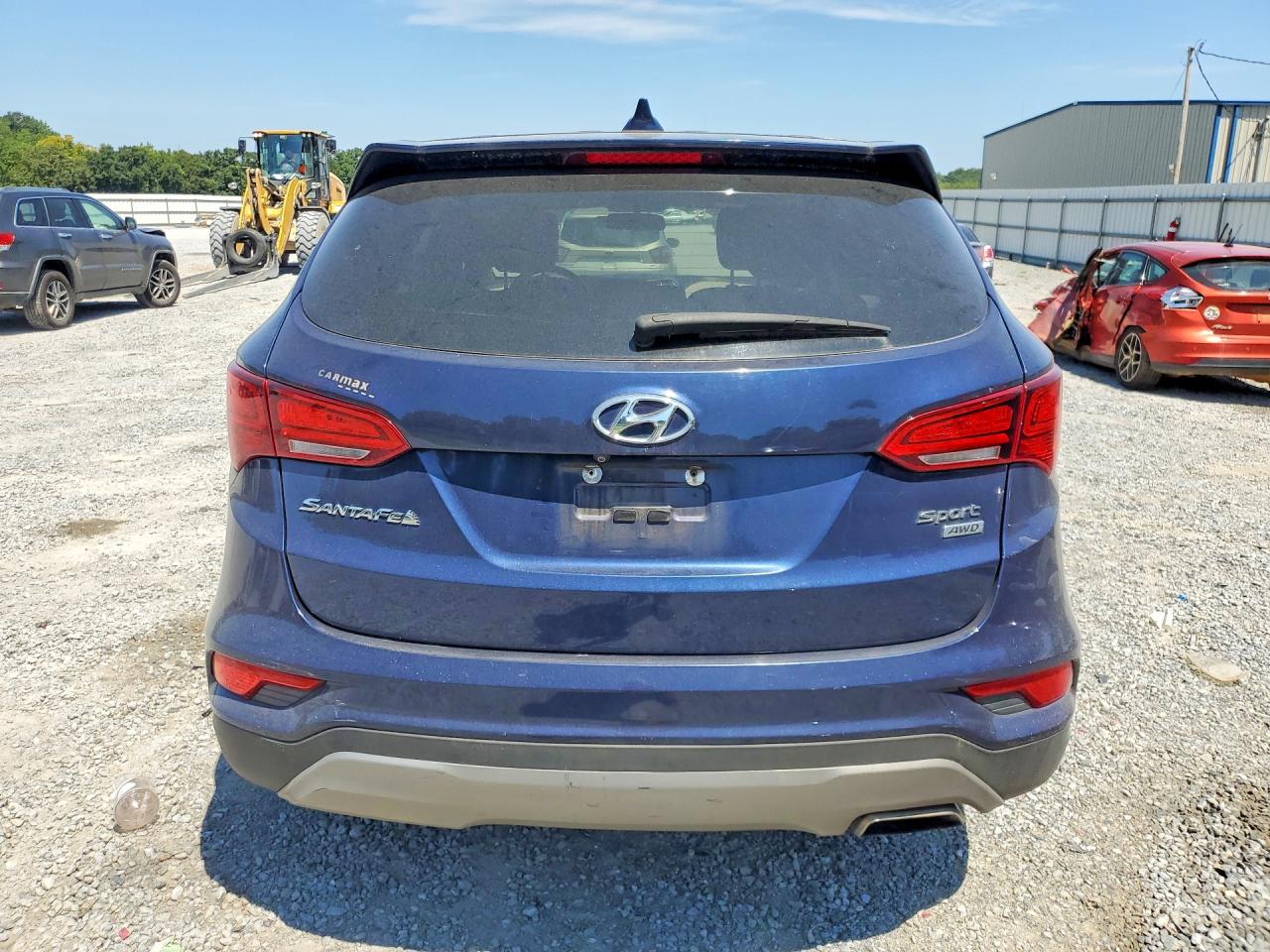 2017 Hyundai Santa Fe Sport 2.4l Blue vin: 5XYZTDLB0HG481456