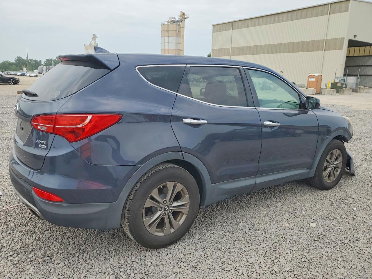 2013 Hyundai Santa Fe Sport 2.4l Blue vin: 5XYZTDLB1DG094201
