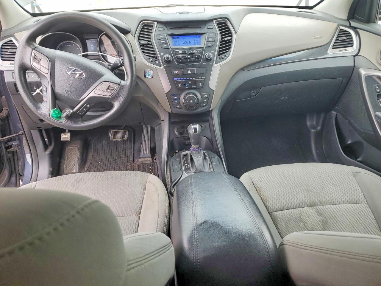 2013 Hyundai Santa Fe Sport 2.4l Blue vin: 5XYZTDLB1DG094201