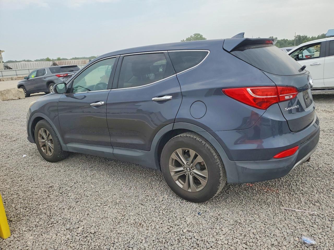 2013 Hyundai Santa Fe Sport 2.4l Blue vin: 5XYZTDLB1DG094201