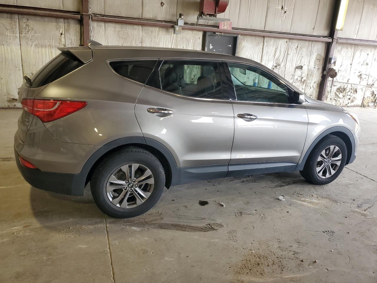 2015 Hyundai Santa Fe Sport Серебряный vin: 5XYZTDLB1FG269274