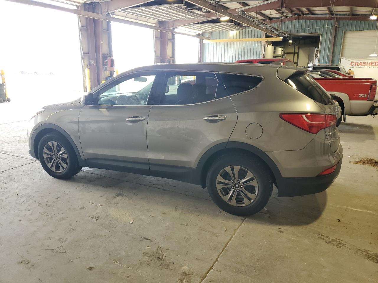 2015 Hyundai Santa Fe Sport Серебряный vin: 5XYZTDLB1FG269274