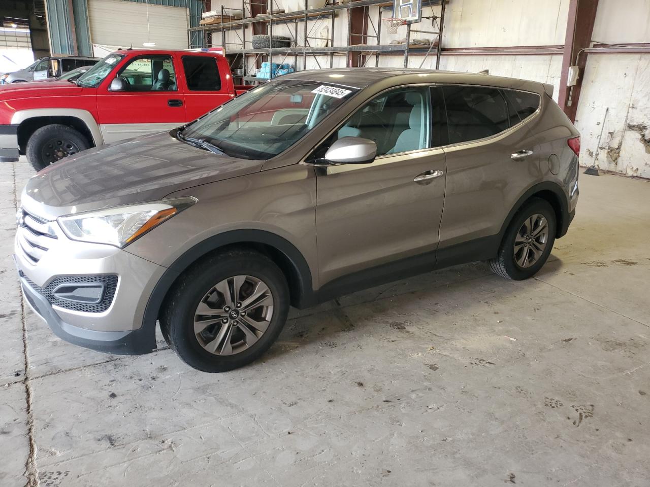 2015 Hyundai Santa Fe Sport Серебряный vin: 5XYZTDLB1FG269274