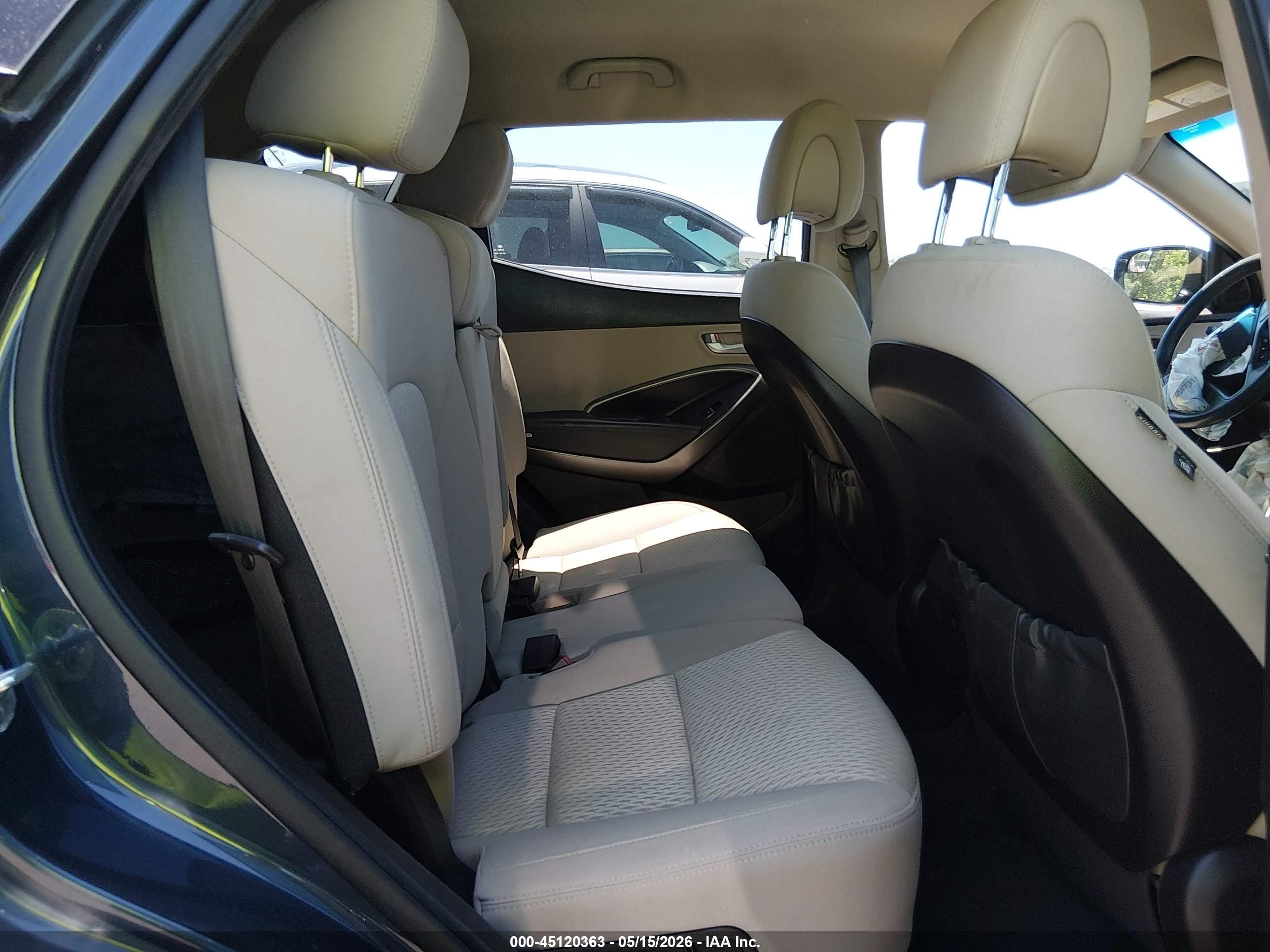 2018 Hyundai Santa Fe Sport 2.4l Black vin: 5XYZTDLB1JG526538