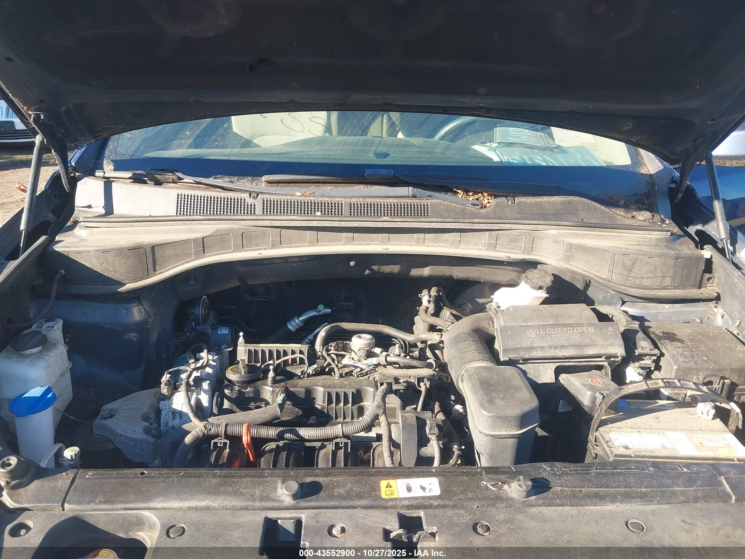 2018 Hyundai Santa Fe Sport 2.4l Синий vin: 5XYZTDLB1JG569356