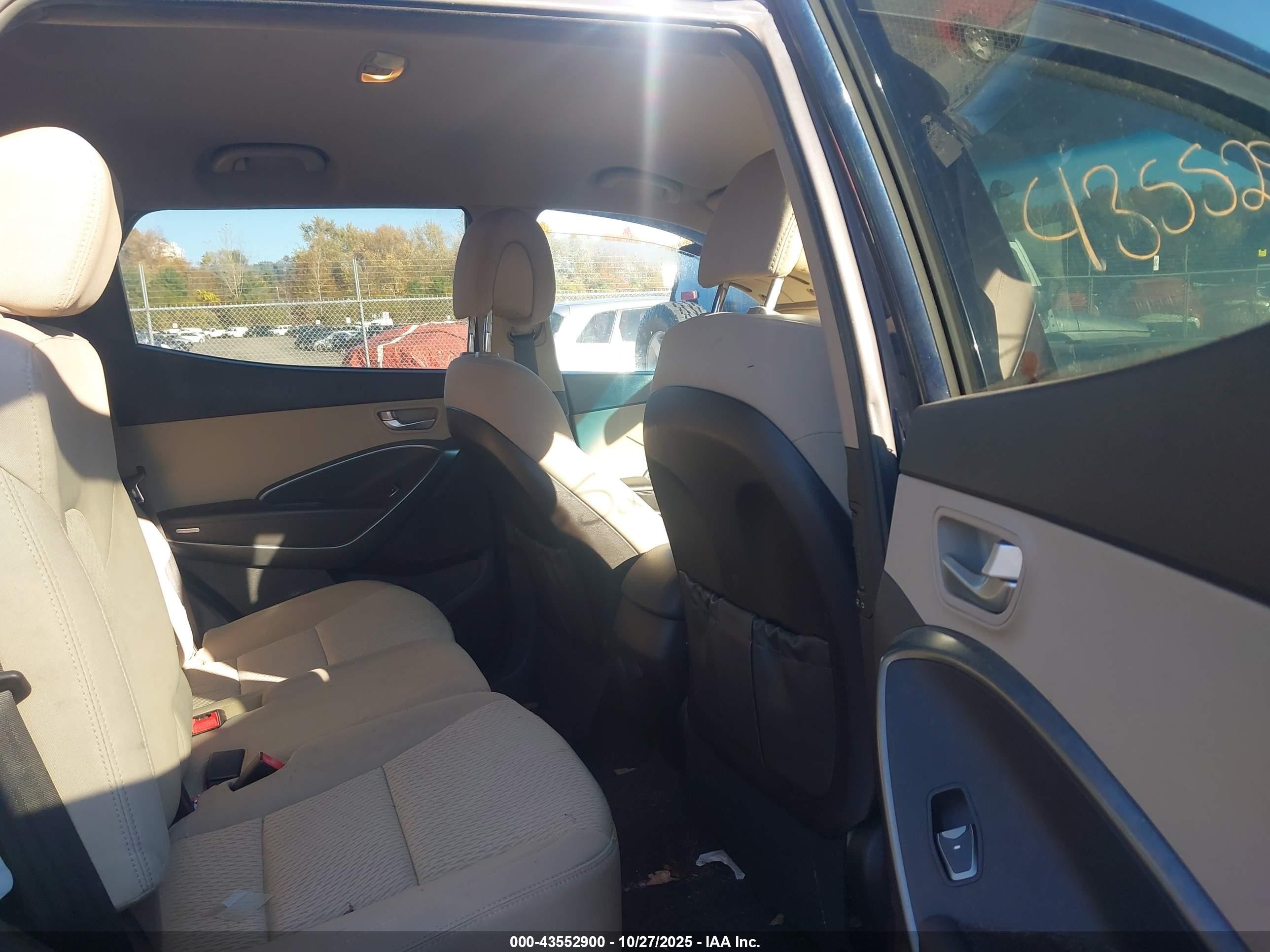 2018 Hyundai Santa Fe Sport 2.4l Синий vin: 5XYZTDLB1JG569356