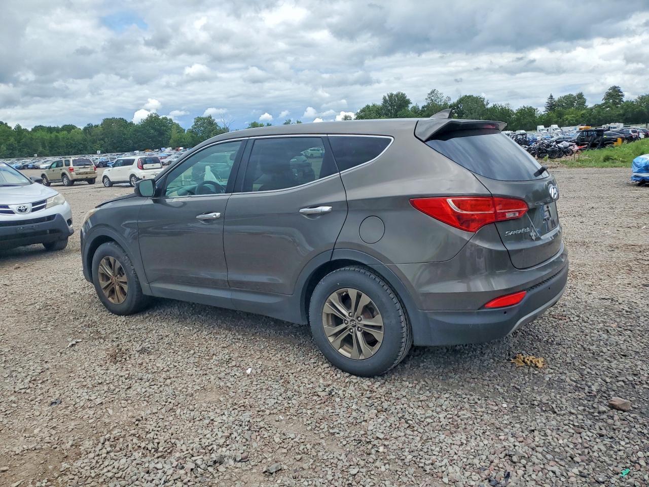 2014 Hyundai Santa Fe Sport 2.4l Brown vin: 5XYZTDLB2EG203203