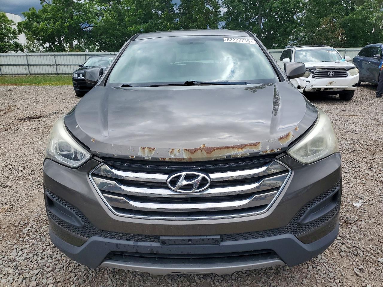 2014 Hyundai Santa Fe Sport 2.4l Brown vin: 5XYZTDLB2EG203203