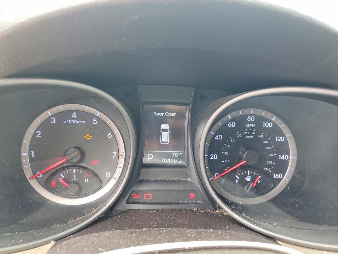 2014 Hyundai Santa Fe Sport 2.4l Brown vin: 5XYZTDLB2EG203203