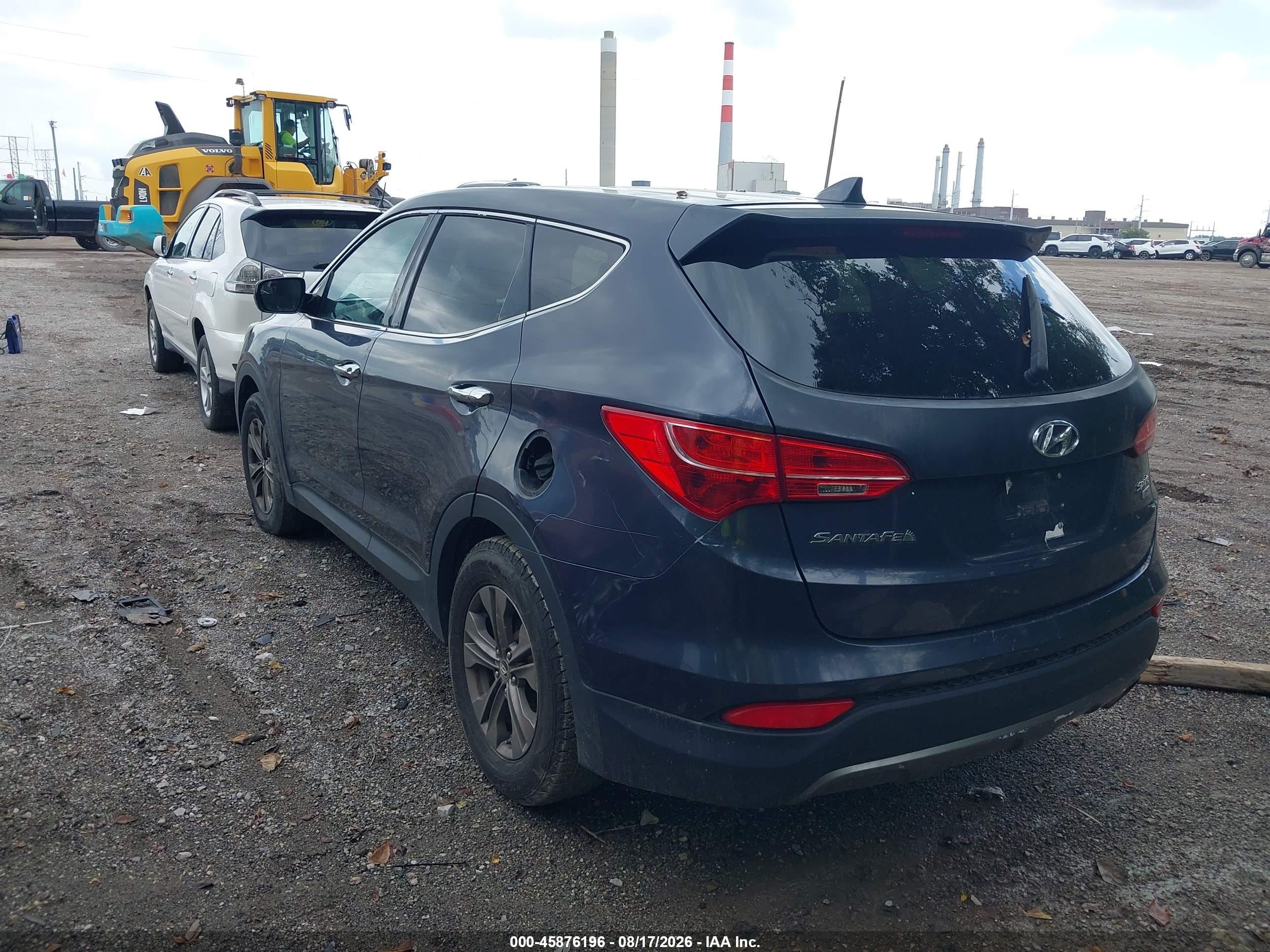 2015 Hyundai Santa Fe Sport 2.4l Синий vin: 5XYZTDLB2FG231374