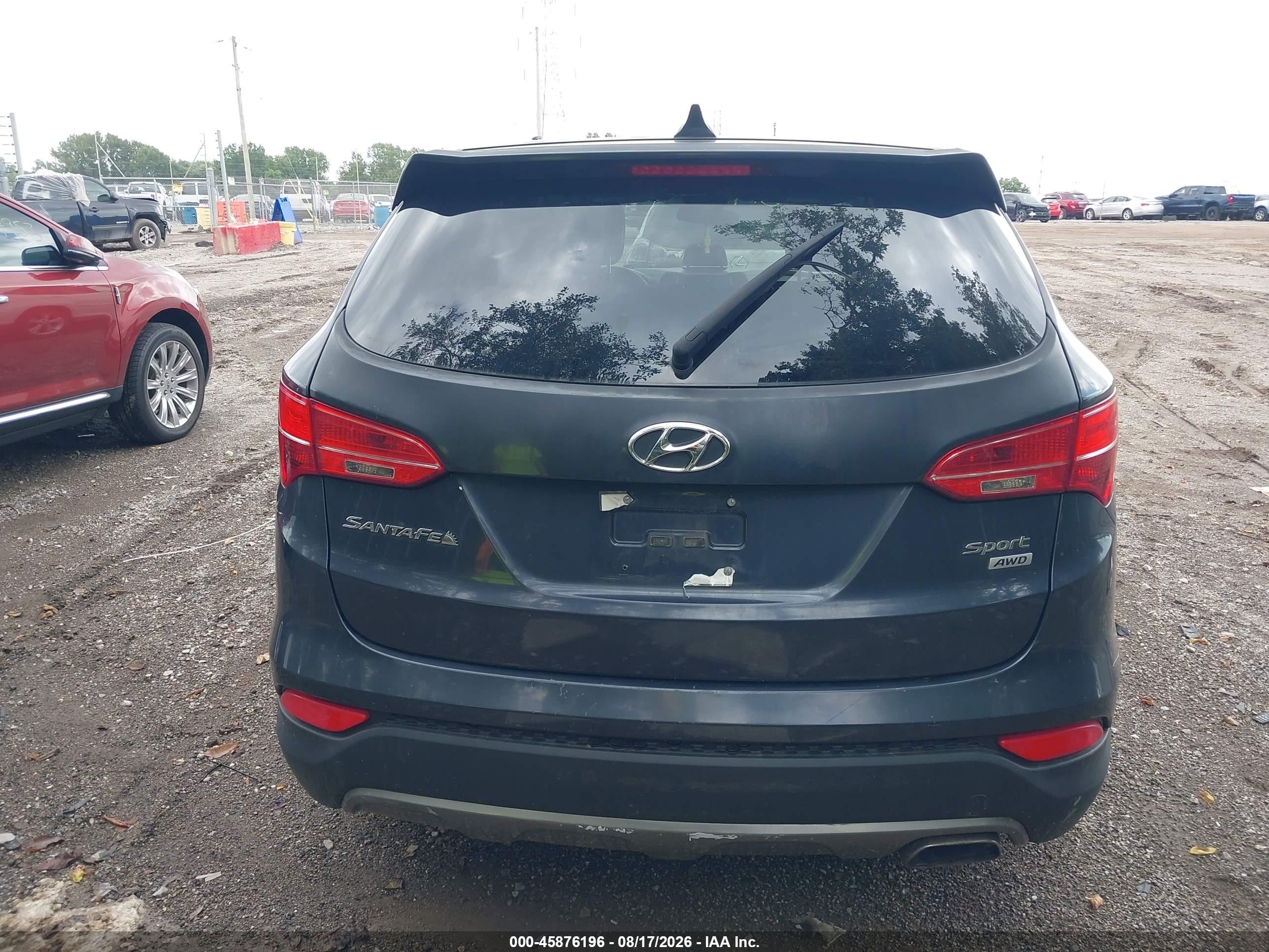 2015 Hyundai Santa Fe Sport 2.4l Синий vin: 5XYZTDLB2FG231374