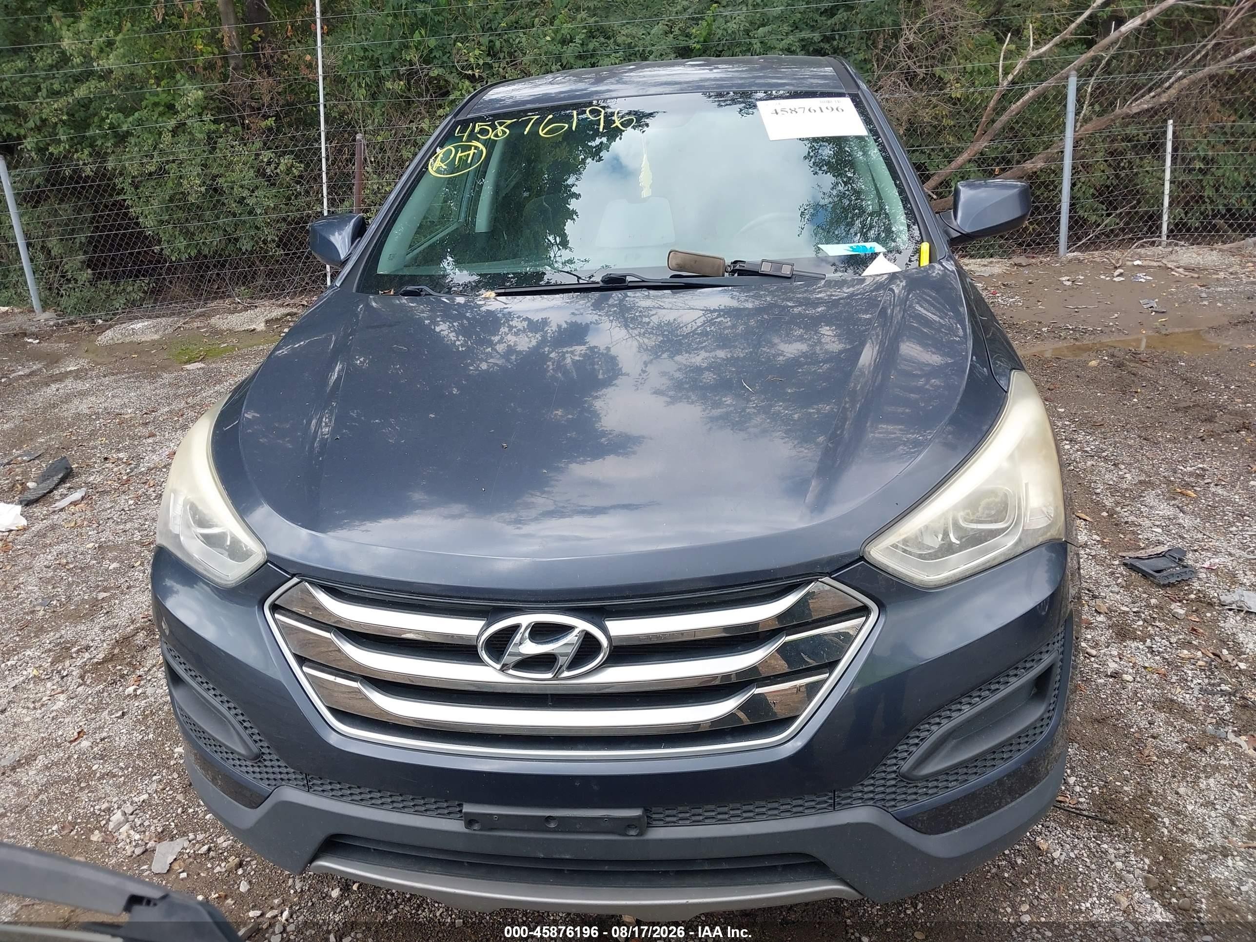 2015 Hyundai Santa Fe Sport 2.4l Синий vin: 5XYZTDLB2FG231374