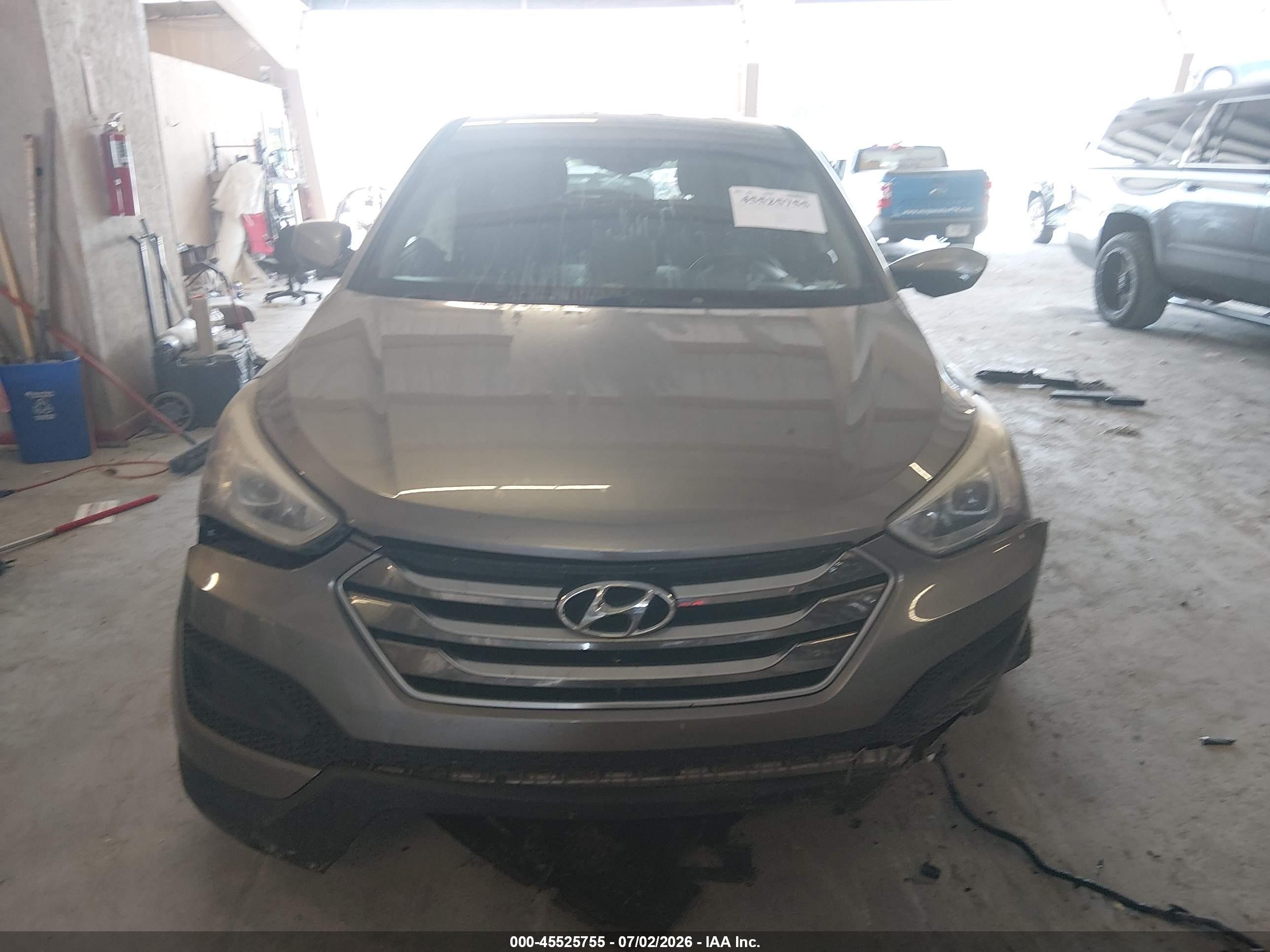 2015 Hyundai Santa Fe Sport 2.4l Gray vin: 5XYZTDLB2FG304260